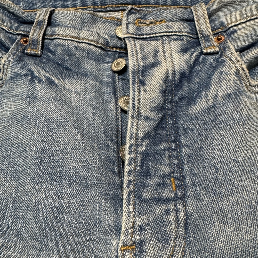Old Navy Sky-Hi Straight Blue Jeans